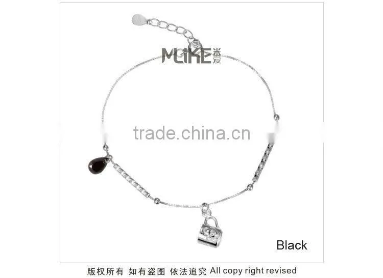 Cup 925 silver bracelet with Crystal M3010