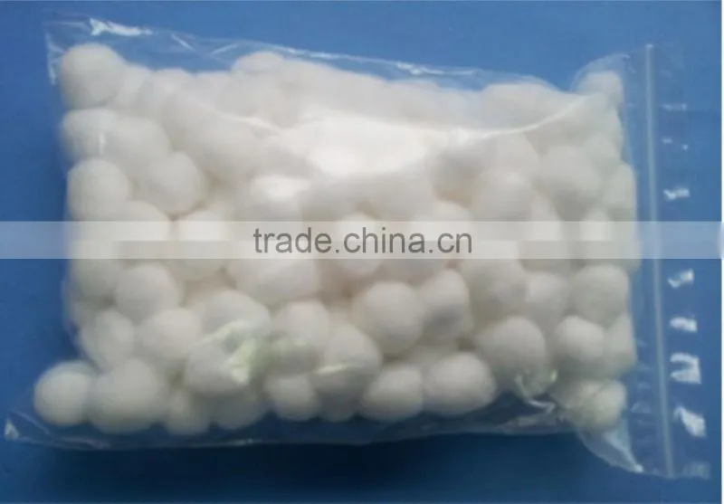 Sterilize cotton ball