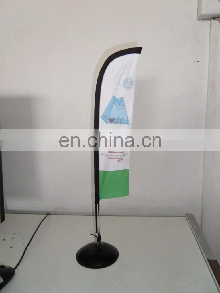 Customized Office table flag with metal stand