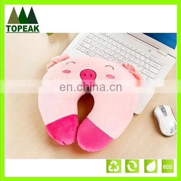 Children U shaped neck pillow cutting animal soft cute cartoon travelling U-shape pillow