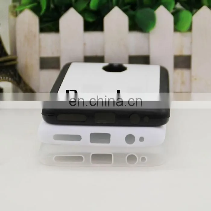 2d sublimation heat transfer PC +TPU silicon blank cell phone case for Prosub-Huawei mate 9 Pro