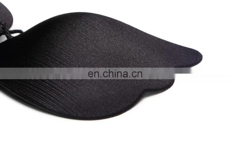 Front Closure Self-Adhesive increase cleavage biological glue Silicone Seamless Strapless sticky Invisible Push up fly Bra 2017