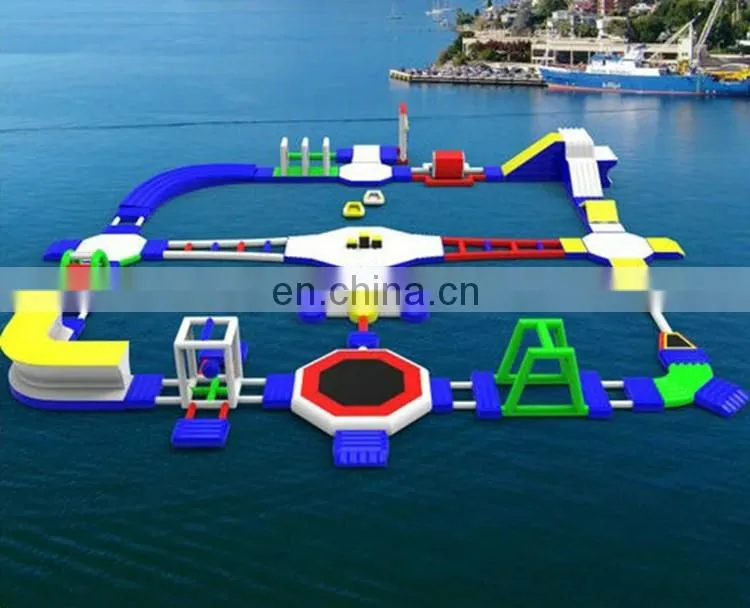 2016 High Quality Giant Inflatable Floating Water Park Equipments For Sale