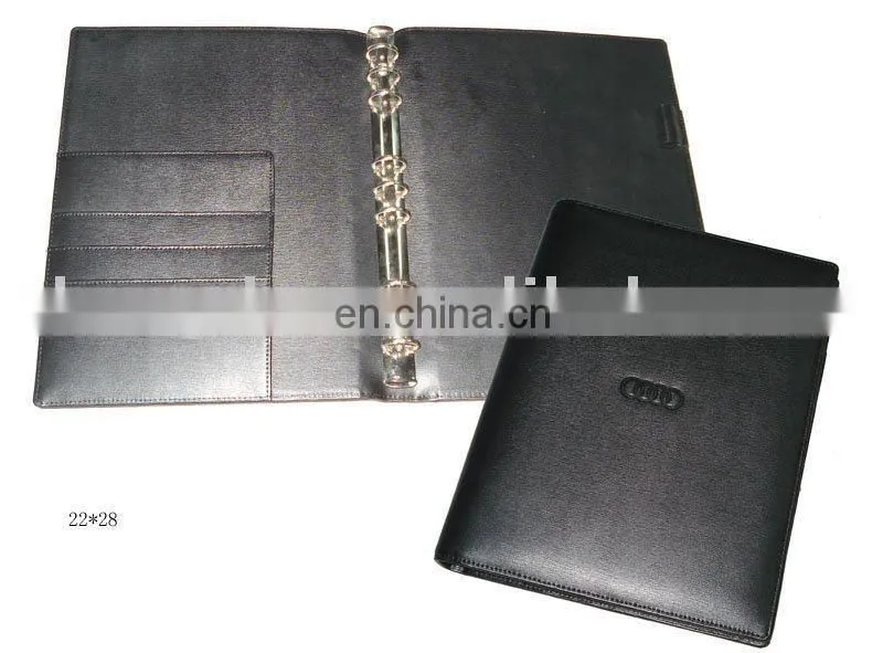 Sales Well Competitive Price Qualitied Leather Paper Clip File Holder