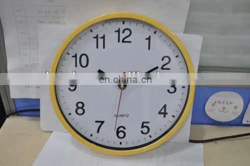 funny cartoon number wall clock for kids,decoration wall clock