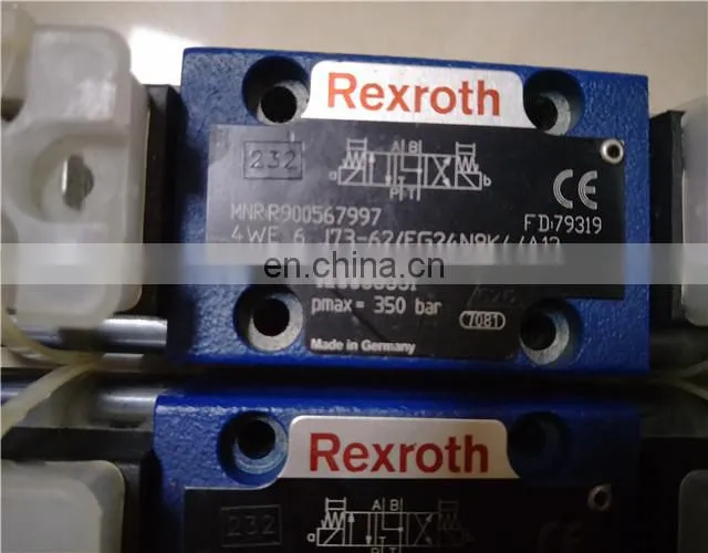 Direct-operated solenoid valve 4WE6J73-62/EG24N9K4/A12