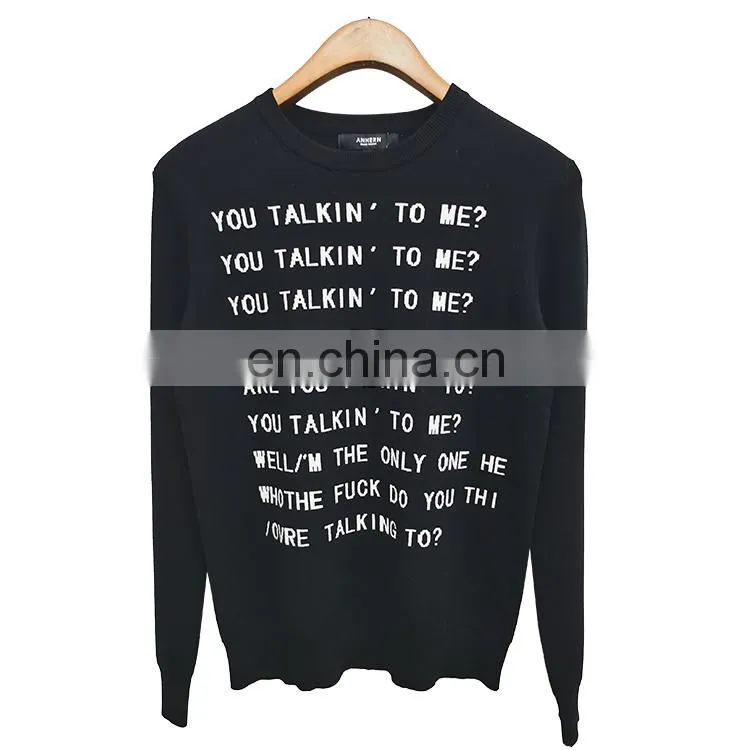 DiZNEW OEM High Quality Men Sweater Print Christmas Sweater