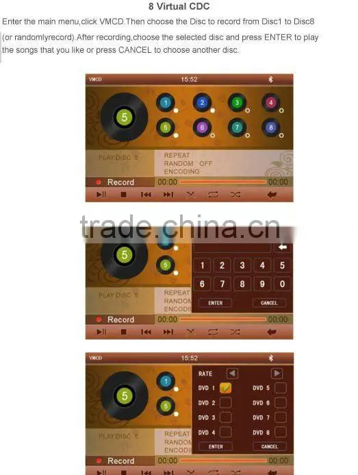 double din dvd player for GMC
