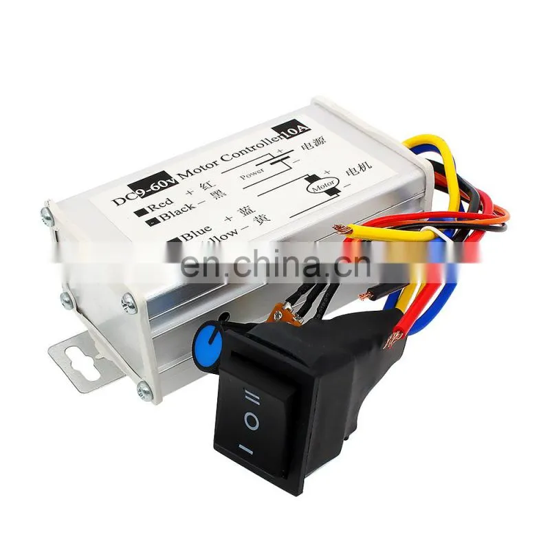 PWM DC Motor Stepless Speed Change / Pulse Width Motor Speed Regulation Switch 9V12V24V36V Governor / Module 10A