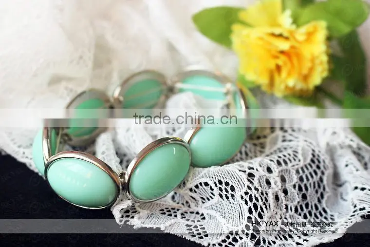 W1030 popular bead bracelet,2014 popular bead bracelet wholesale,resin 2014 popular bead bracelet
