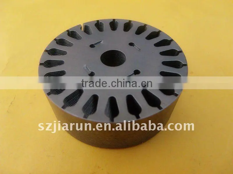 fan motor rotor and stator core lamination by stamping die parts