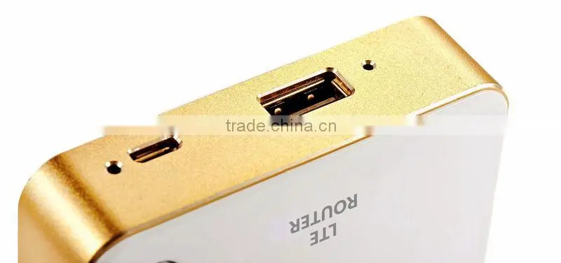 universal wifi router 4g LTE FDD with RJ45 and power bank