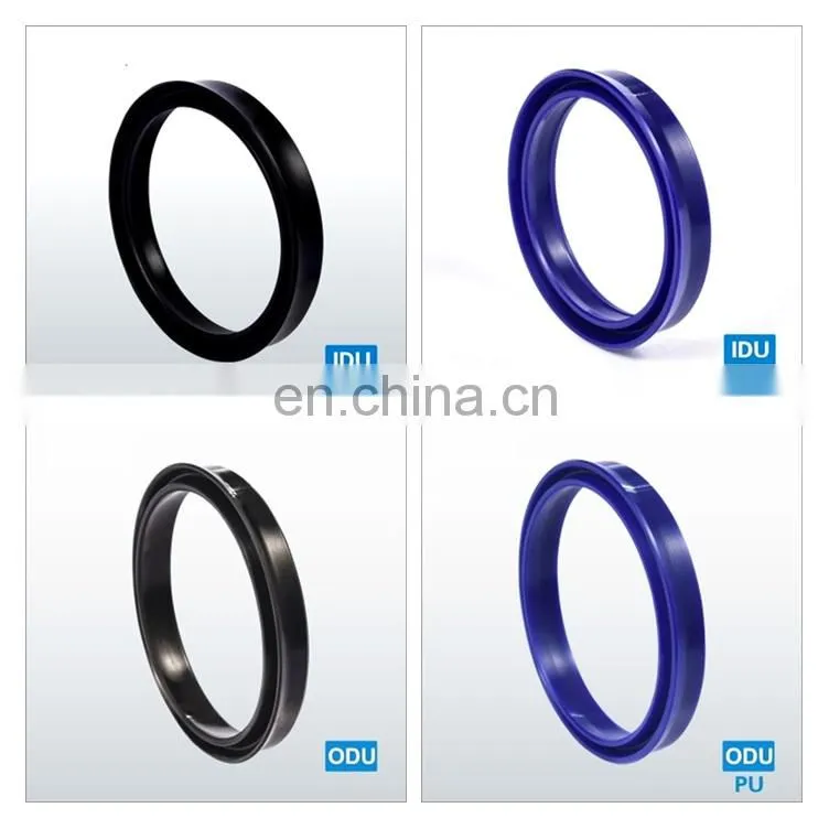 Packing U Cup Y Dust PU NBR FKM Excavator Hydraulic Cylinder Piston Seal Hallite Hydraulic Rod Seal With High Pressure