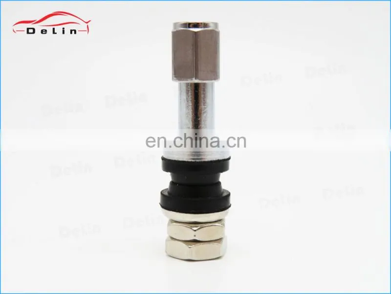 Motorcycle tire valve stem TR43E Zinc alloy Chrome plated Metal tyre valves Tubeless