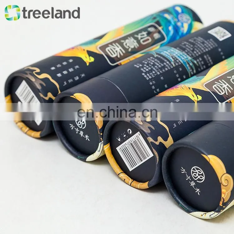 Custom fragrance incense sticks use Round paper tube box