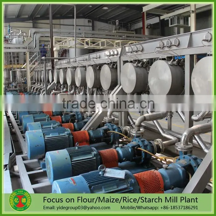 Professional design high capacity starch production line