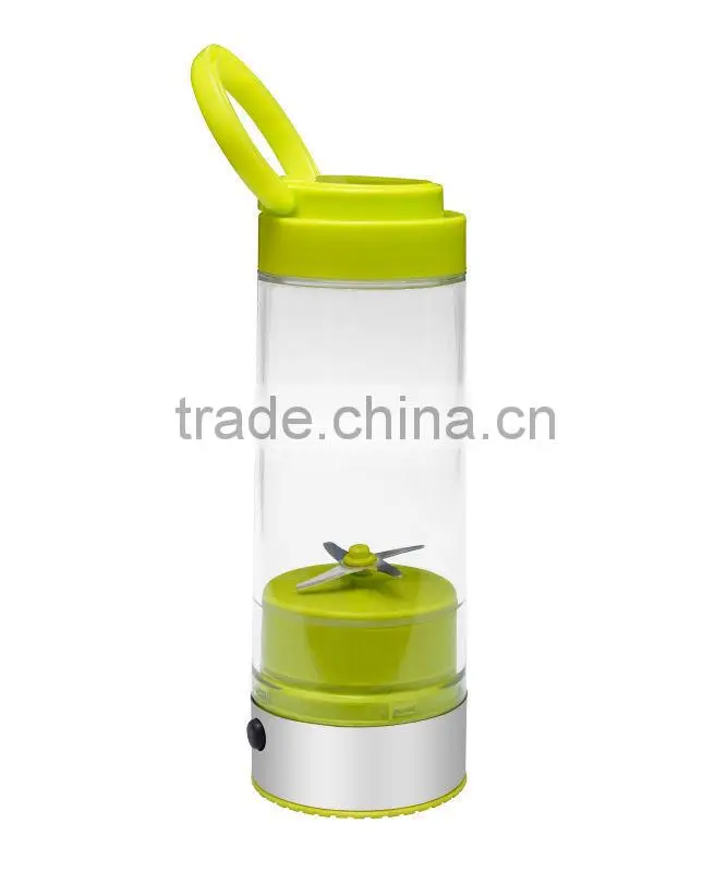 Mini travel blender/400ml travel juice blender BPA Free/Multi-functional fruit processor blender
