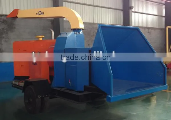 10-20ton/h diesel mobile wood chipper (CE)