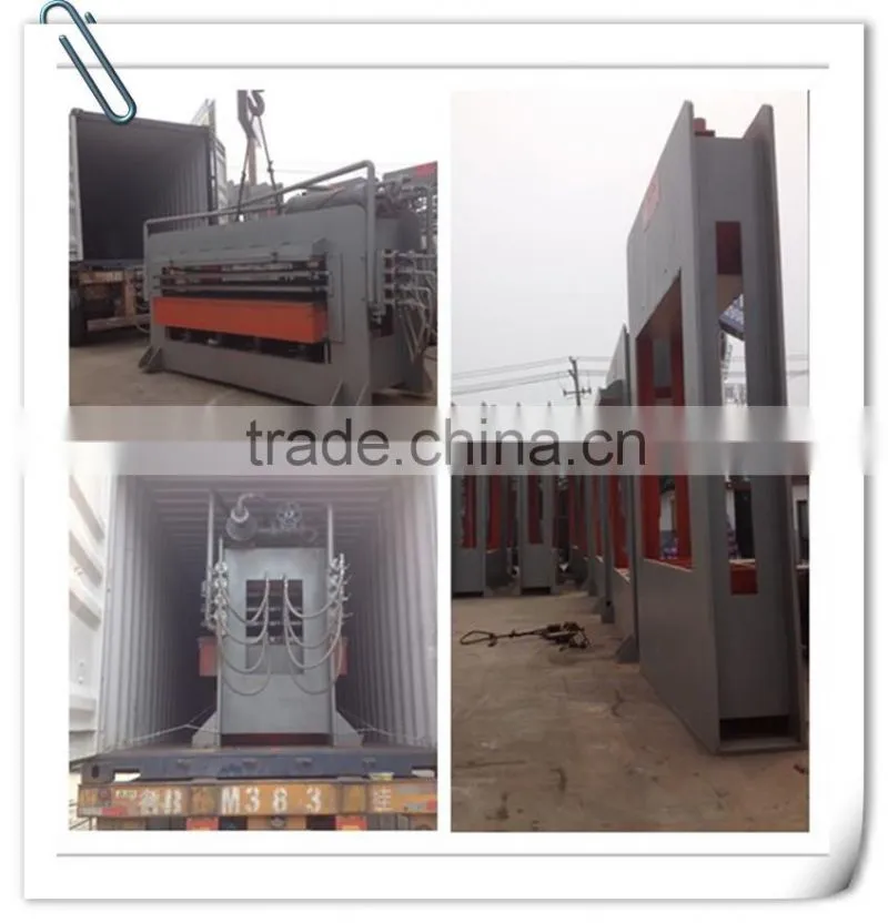 woodworking 1-3 dayligths hydraulic hot press for veneer machinery MH3848A*100(1-3)