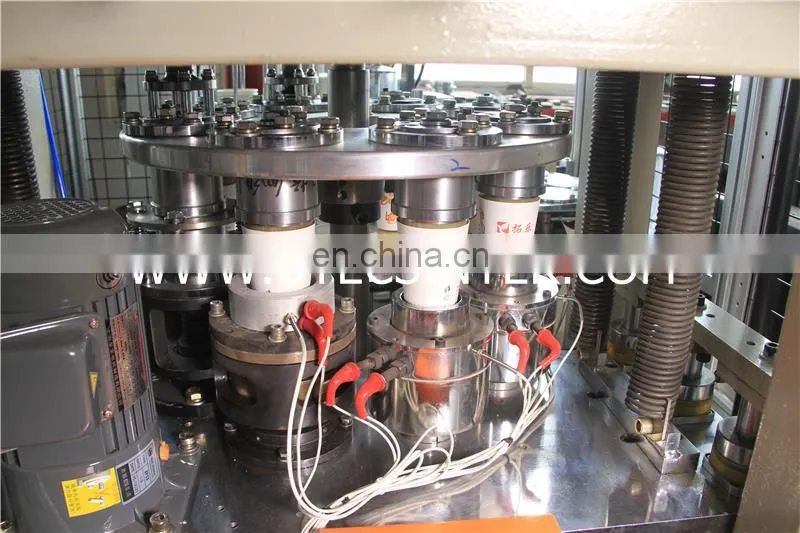 PS12S double layer ripple wave wall paper glass cup making forming machine with automatic lubrication system