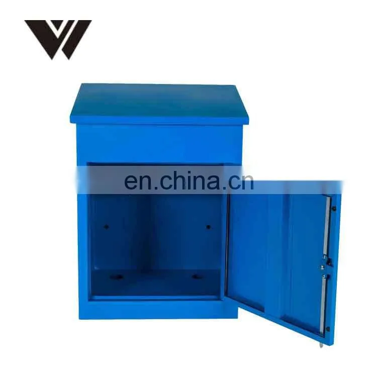 Metal modern waterproof Wall Mounted Apartment Building Storing Letters Mailboxes with Post