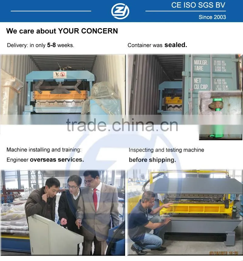 Automatic Metal Roofing Sheet Making Machine