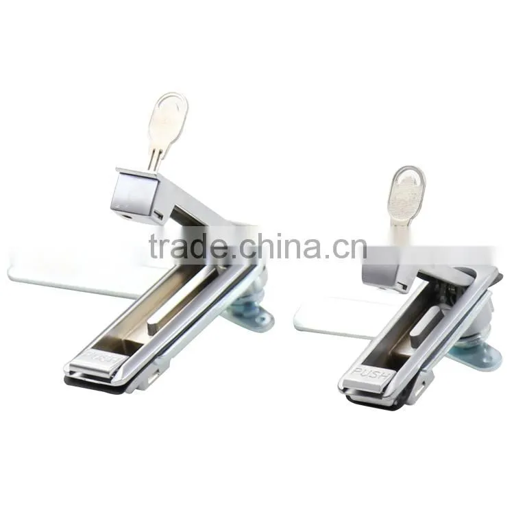 ROHS Chrome Plated Plane Cabinet Lock for Electronic Cubicle