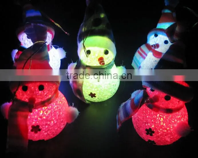 Christmas snowman light