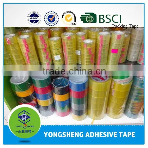 Customized high quality bopp adhesive tape jumbo roll manufacture
