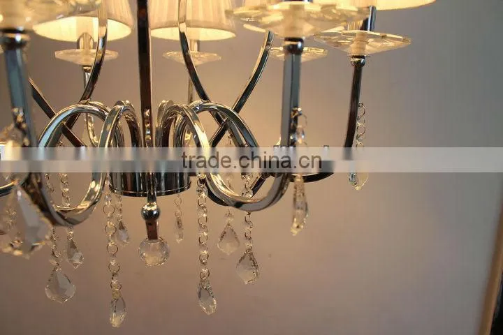 luxus lobby glass crystal livingroom chandelier
