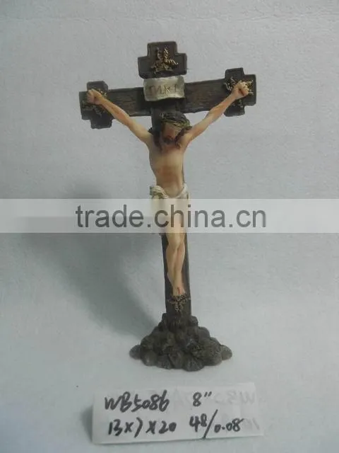 Polyresin cross religious wall crafts wall plaque wall decoration