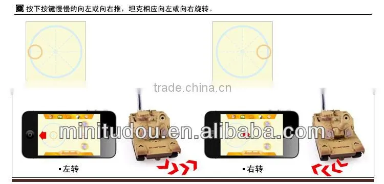 WIFI remote-controlled photography video rc tank (WIFI control, real-time transmission)