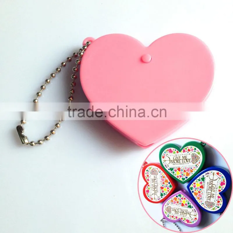 2015 beautiful led custom design logo key chain