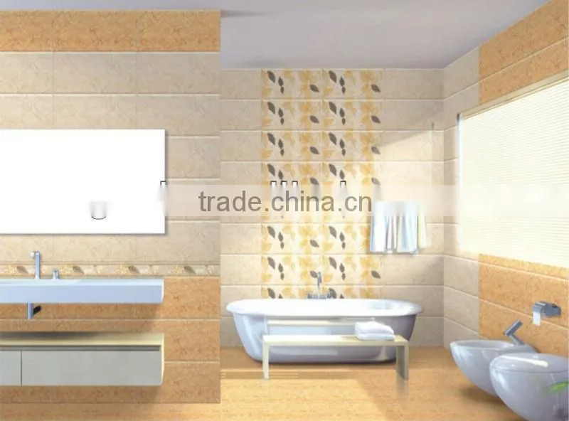 ink-jet bathroom ceramic tile 300x600mm
