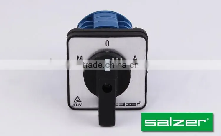 SALZER SA16 3-3 Function of Change Over Switch (TUV,CE and CB Approved )