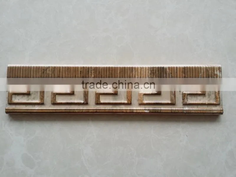 inkjet digital relief ceramic rustic wall tiles