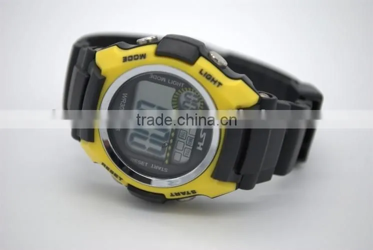 student water resistant wrist watch digital sports watch