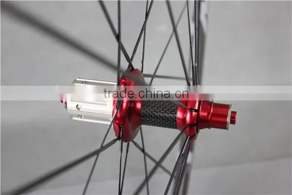 Carbon clincher wheelset China carbon road bike wheelset 38C
