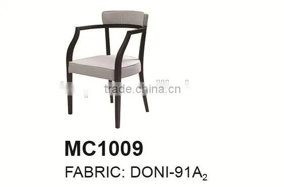 Comfortable modern fabric lounge chair armrest chair MC1009