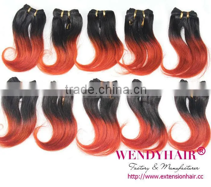 2016 new arrival cheap virgin Malaysian hair 100% human hair red color