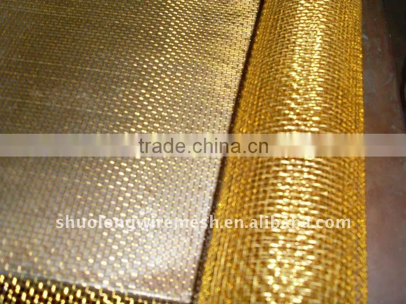 High quality brass decorative nets weaving