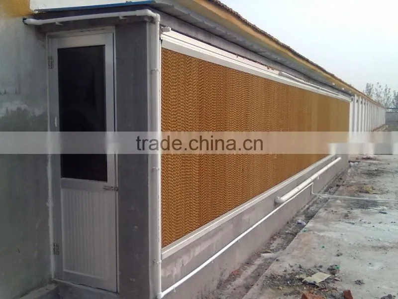 jinan birdsitter ISO9001 qualified evaporative cooling pad for poultry house