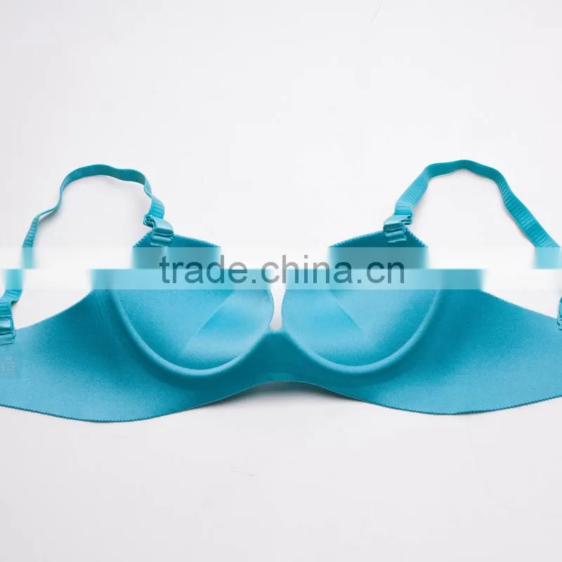 2015 new hot European Style Free Sample Push Up Bra solid seamless sexy bra