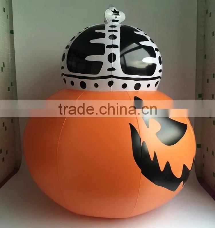 Halloween decoration PVC inflatable pumpkin
