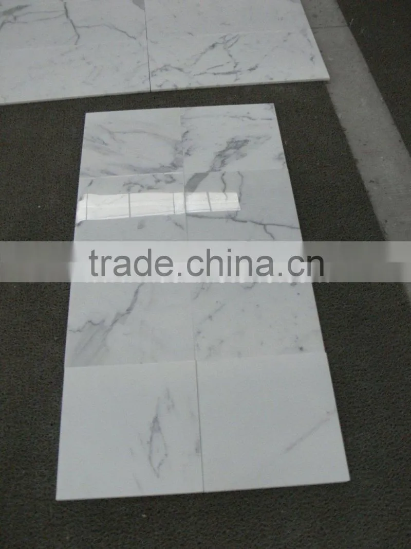 Statuario White Marble slab