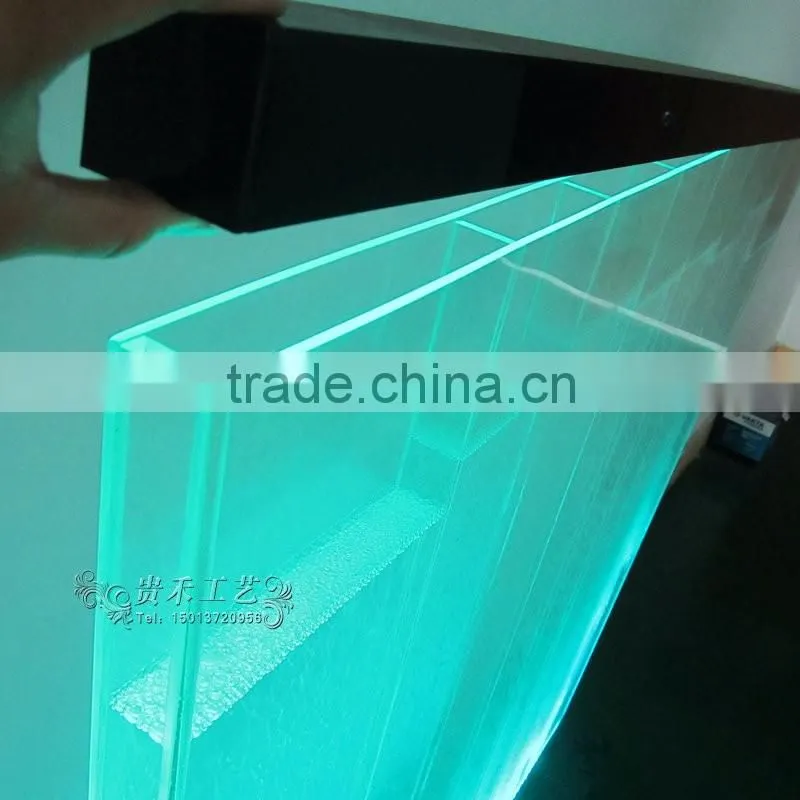 Home acrylic led water bubble wall panel for home decor
