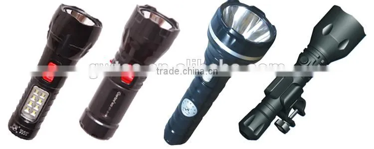 7 LEDs electric charge torch lights GT-8137