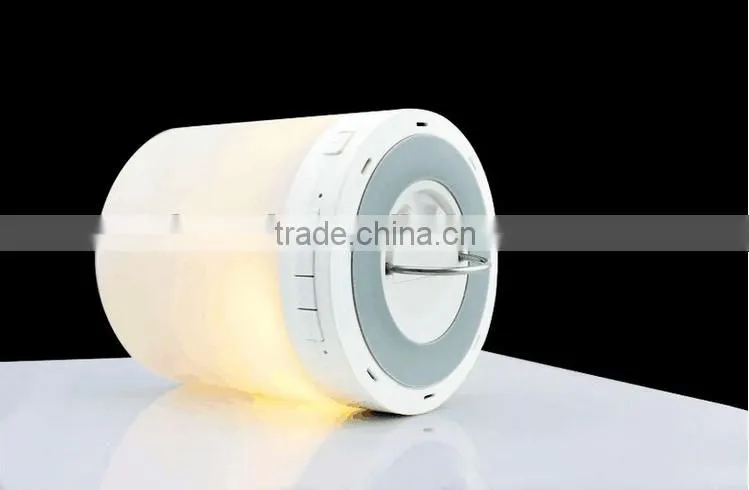 2016 hot sale product christmas gift automatic night light led reading lamp speaker