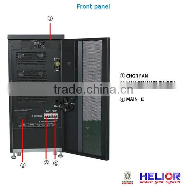 High frequency True sine wave online ups 60kva