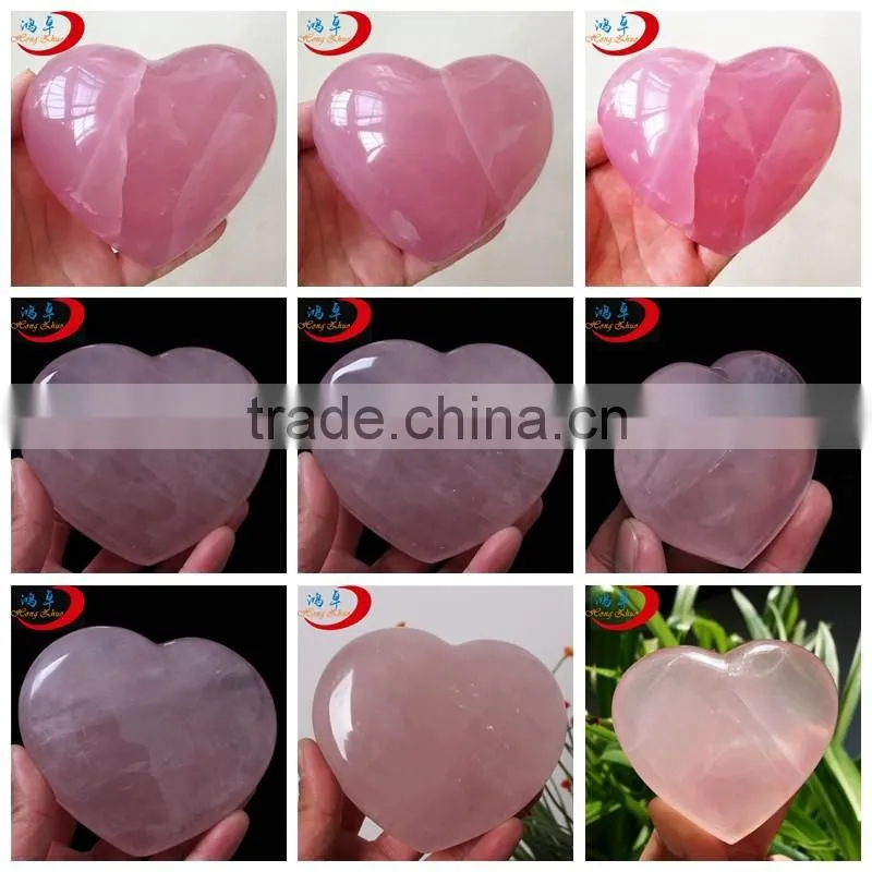 semi precious gemstone rainbow heart